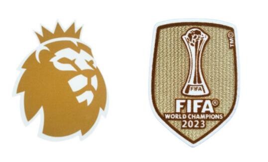 23/25 Premier League Champion Badge(New) & CWC Champions 2023 Badges Patch