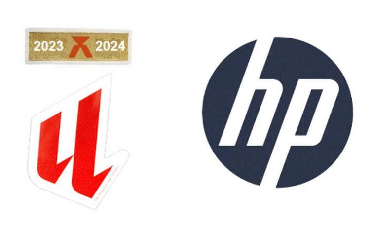 24/25 La Liga & 23/24 La Liga Champion Badge & HP Sponsor (Away) Patch