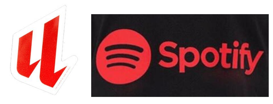 24/25 La Liga Badge & 24/25 Spotify Logo (Red) & AMBILIGHT tv Patch