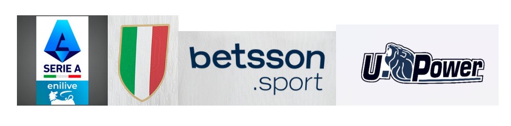 24/25 Serie A & Scudetto(Inter Milan 20) Badge & betsson.sport (away) & U.Power (away) Patch