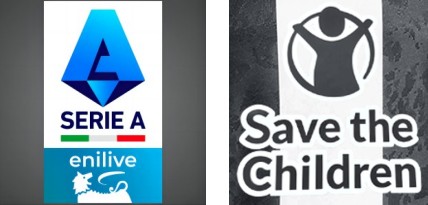 24/25 Serie A Badge & Save The Children Sponsor (home) & Coppa Italia(Juventus) Badges Patch