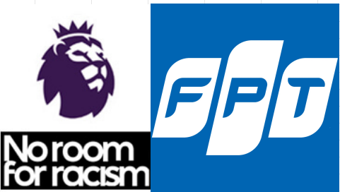 25/26 Premier League Badge & No Room For Racism & FPT Sponsor Patch