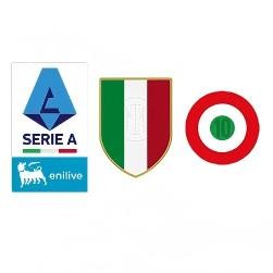 26/27 Serie A & Scudetto & Coccarda Badge Patch