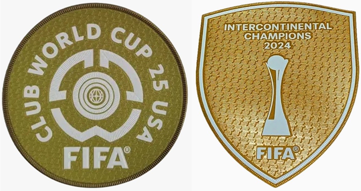 Club World Cup 25 USA Badge & 2024 Intercontinental Champions Badge Patch
