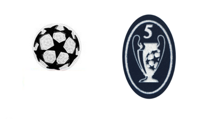 Retro UCL & Retro Honor 5 Cups Badges Patch