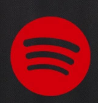 Spotify Logo Without Text (Red) & AMBILIGHT tv Patch