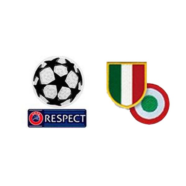 UCL & Respect & Scudetto & Coppa Italia Badge Patch